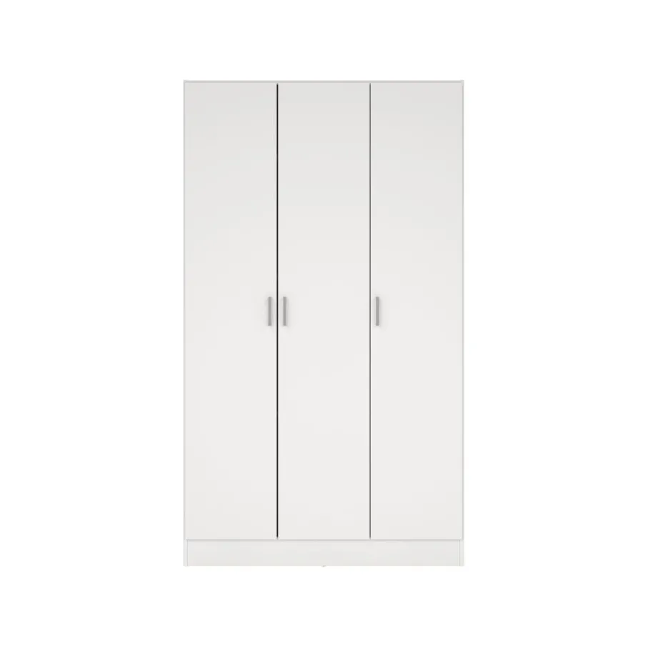 Kledingkasten< Kledingkast Miami Wit - 105x181x36 cm