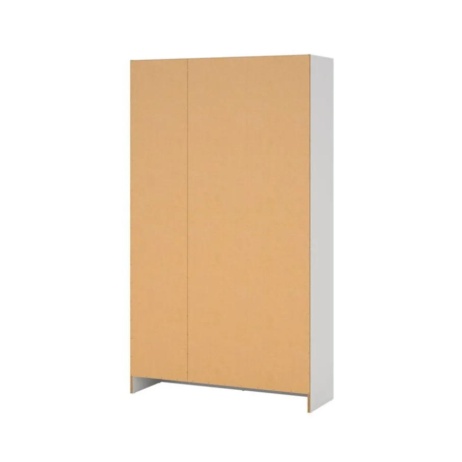 Kledingkasten< Kledingkast Miami Wit - 105x181x36 cm
