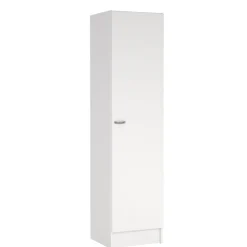 Opbergkasten< Kledingkast Miami Wit - 49x200x47 cm