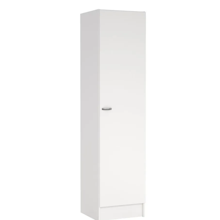 Opbergkasten< Kledingkast Miami Wit - 49x200x47 cm