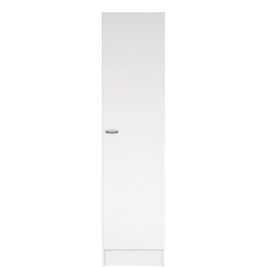 Opbergkasten< Kledingkast Miami Wit - 49x200x47 cm