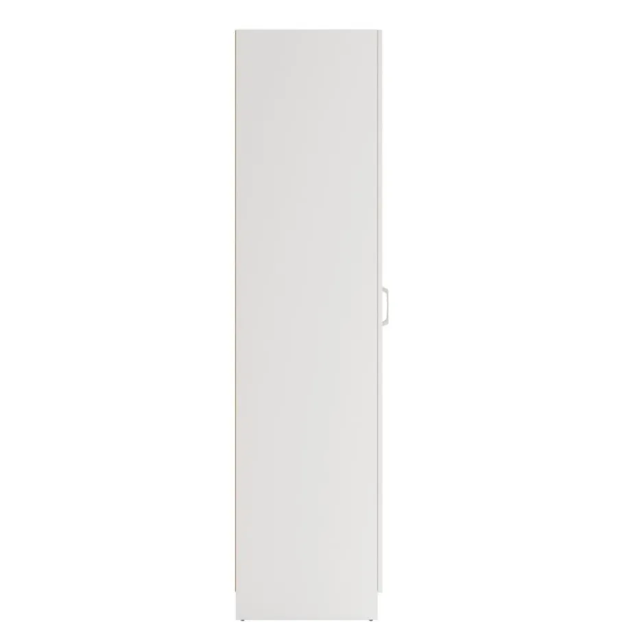 Opbergkasten< Kledingkast Miami Wit - 79x200x50 cm
