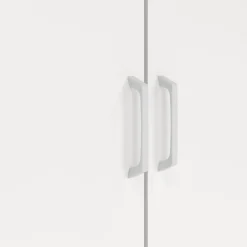 Opbergkasten< Kledingkast Miami Wit - 79x200x50 cm