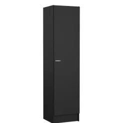 Opbergkasten< Kledingkast Miami Zwart - 49x200x47 cm