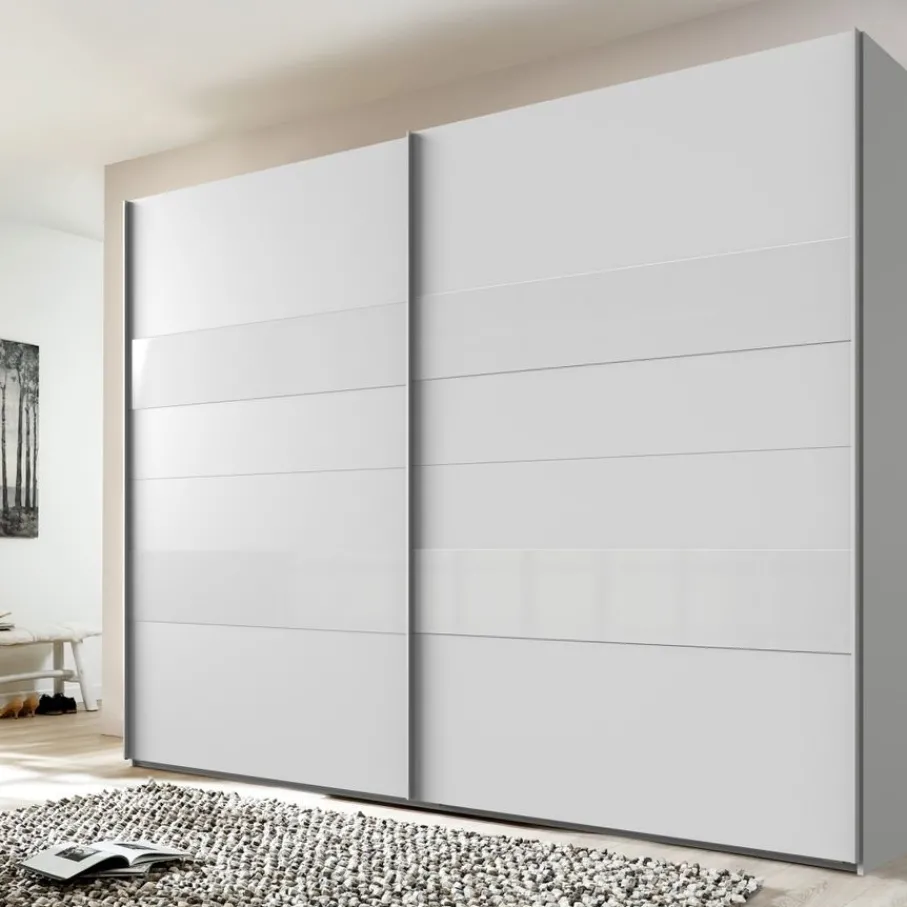 Kledingkasten< Kledingkast Mierlo Wit - 225x208x65 cm