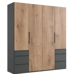 Kledingkasten< Kledingkast Oss Naturel - 200x236x58 cm