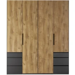 Kledingkasten< Kledingkast Oss Naturel - 200x236x58 cm