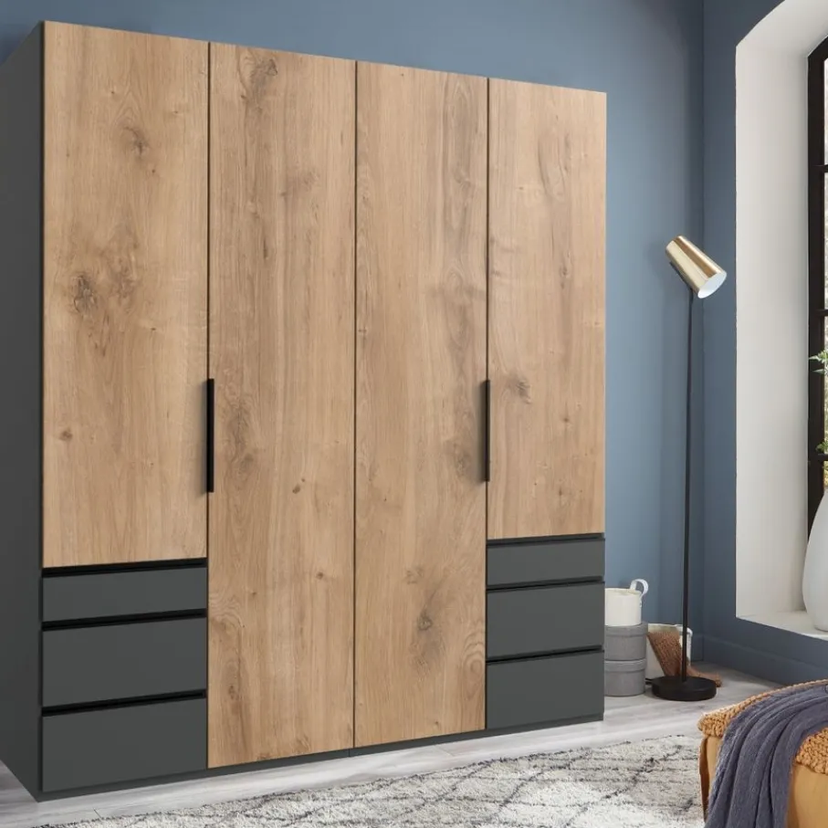 Kledingkasten< Kledingkast Oss Naturel - 200x236x58 cm