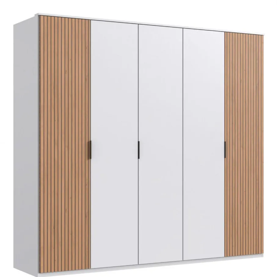 Kledingkasten< Kledingkast Veghel Wit - 225x210x58 cm