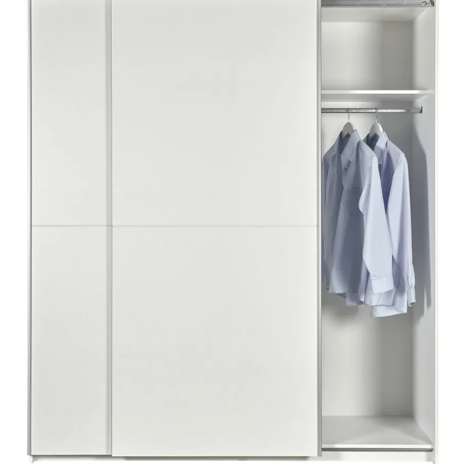 Kledingkasten< Kledingkast Victor Wit - 170x195x59 cm