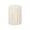 Poefs & Krukjes< Kruk Fernando Crème - Ø 30 cm
