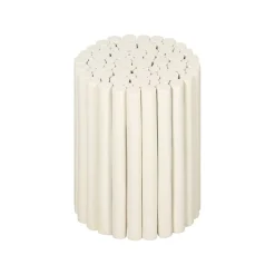 Poefs & Krukjes< Kruk Fernando Crème - Ø 30 cm