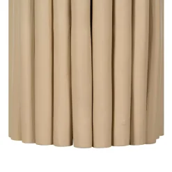 Poefs & Krukjes< Kruk Fernando Taupe - Ø30 cm