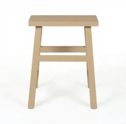 Poefs & Krukjes< Kruk Monto Grijs / Beige - 40x20 cm