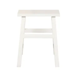 Poefs & Krukjes< Kruk Monto Wit - 40x20 cm