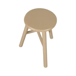 Poefs & Krukjes< Kruk Todi Greige - Ø 40 cm