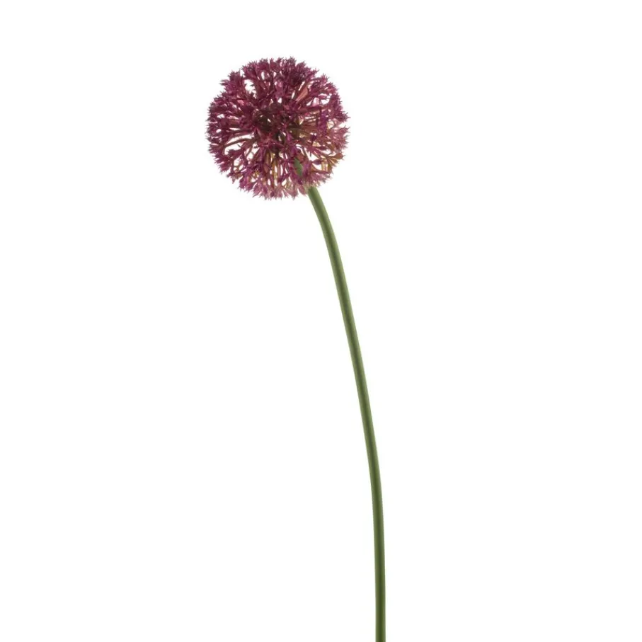 Kunstplanten & Bloemen< Kunstbloem Allium Fuchsia - 60 cm