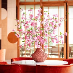 Kunstplanten & Bloemen< Kunstbloem Apple Blossom Roze - 120 cm