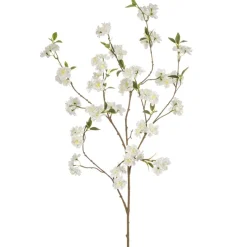 Kunstplanten & Bloemen< Kunstbloem Apple Blossom Wit - 120 cm