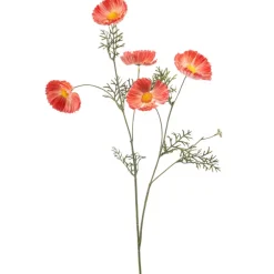Kunstplanten & Bloemen< Kunstbloem Cosmos Oranje - 70 cm
