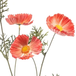 Kunstplanten & Bloemen< Kunstbloem Cosmos Oranje - 70 cm