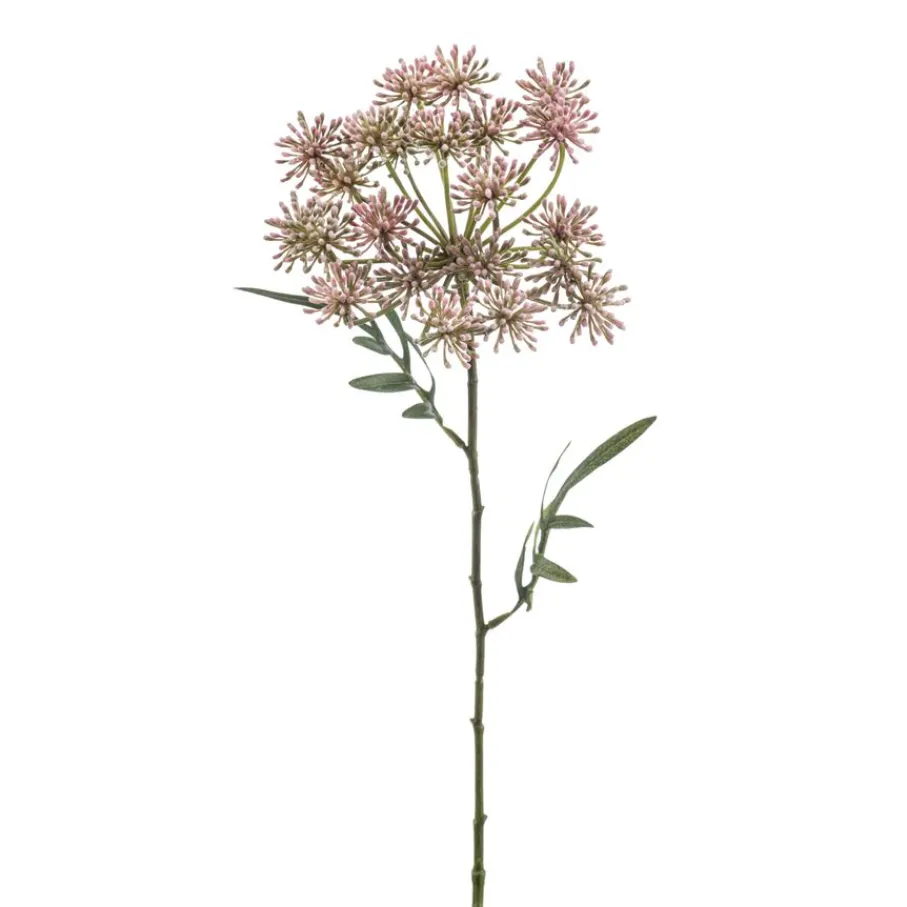 Kunstplanten & Bloemen< Kunstbloem Dill Roze - 76 cm