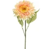 Kunstplanten & Bloemen< Kunstbloem Helianthus Lichtoranje - 65 cm