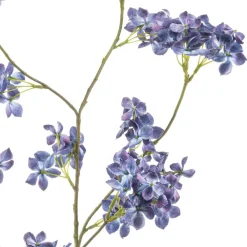 Kunstplanten & Bloemen< Kunstbloem Hydrangea Blauw - 115 cm