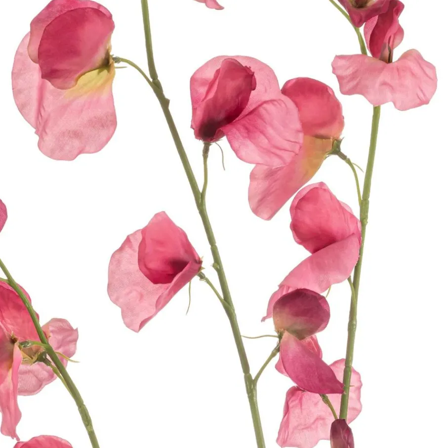 Kunstplanten & Bloemen< Kunstbloem Lathyrus Roze - 113 cm