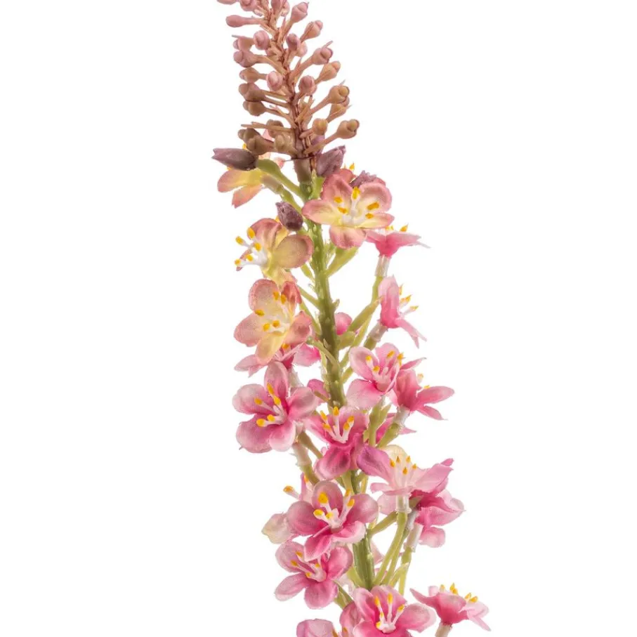 Kunstplanten & Bloemen< Kunstbloem Lysimachia Roze - 66 cm