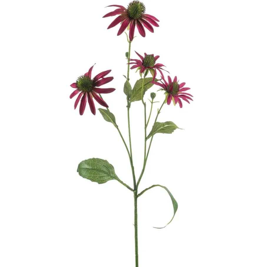 Kunstplanten & Bloemen< Kunstbloem Rudbeckia Fuchsia - 70 cm
