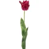 Kunstplanten & Bloemen< Kunstbloem Tulip Donkerroze - 68 cm