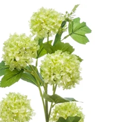 Kunstplanten & Bloemen< Kunstbloem Viburnum Groen - 75 cm