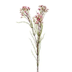Kunstplanten & Bloemen< Kunstbloem Wax Roze - 78 cm