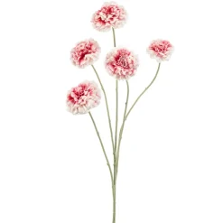 Kunstplanten & Bloemen< Kunstbloem Zinnia Roze - 90 cm