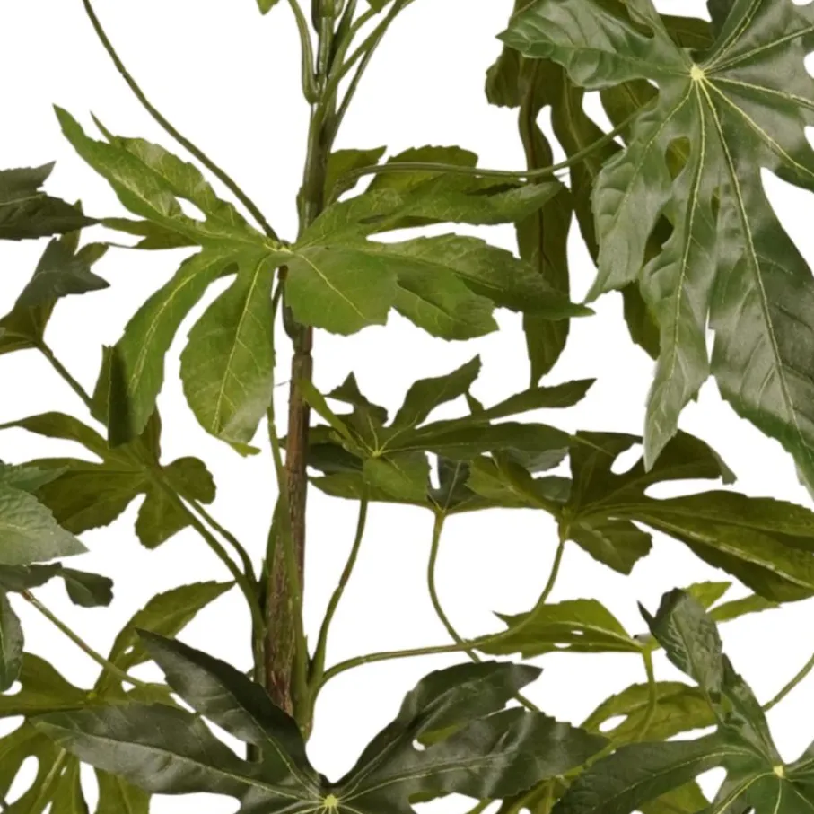 Kunstplanten & Bloemen< Kunstplant Fatsia Groen - 150 cm hoog