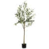 Kunstplanten & Bloemen< Kunstplant Olive Groen - 150 cm hoog