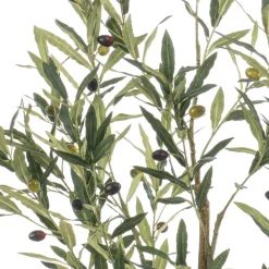 Kunstplanten & Bloemen< Kunstplant Olive Groen - 150 cm hoog