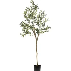 Kunstplanten & Bloemen< Kunstplant Olive Groen - 180 cm hoog