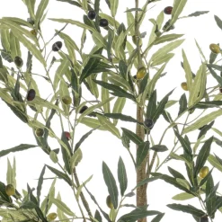 Kunstplanten & Bloemen< Kunstplant Olive Groen - 180 cm hoog