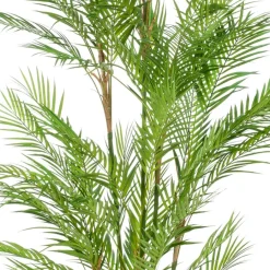 Kunstplanten & Bloemen< Kunstplant Palm Chamaedorea Groen - 180 cm hoog