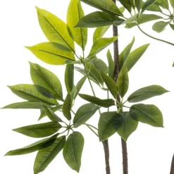 Kunstplanten & Bloemen< Kunstplant Schefflera Groen - 150 cm hoog