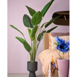 Kunstplanten & Bloemen< Kunstplant Strelitzia Groen - 230 cm hoog