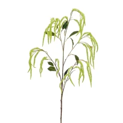 Kunstplanten & Bloemen< Kunsttak Amaranthus Groen - 107 cm