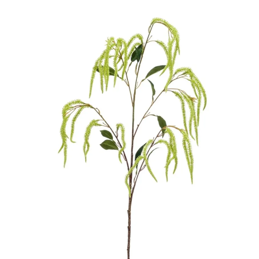 Kunstplanten & Bloemen< Kunsttak Amaranthus Groen - 107 cm