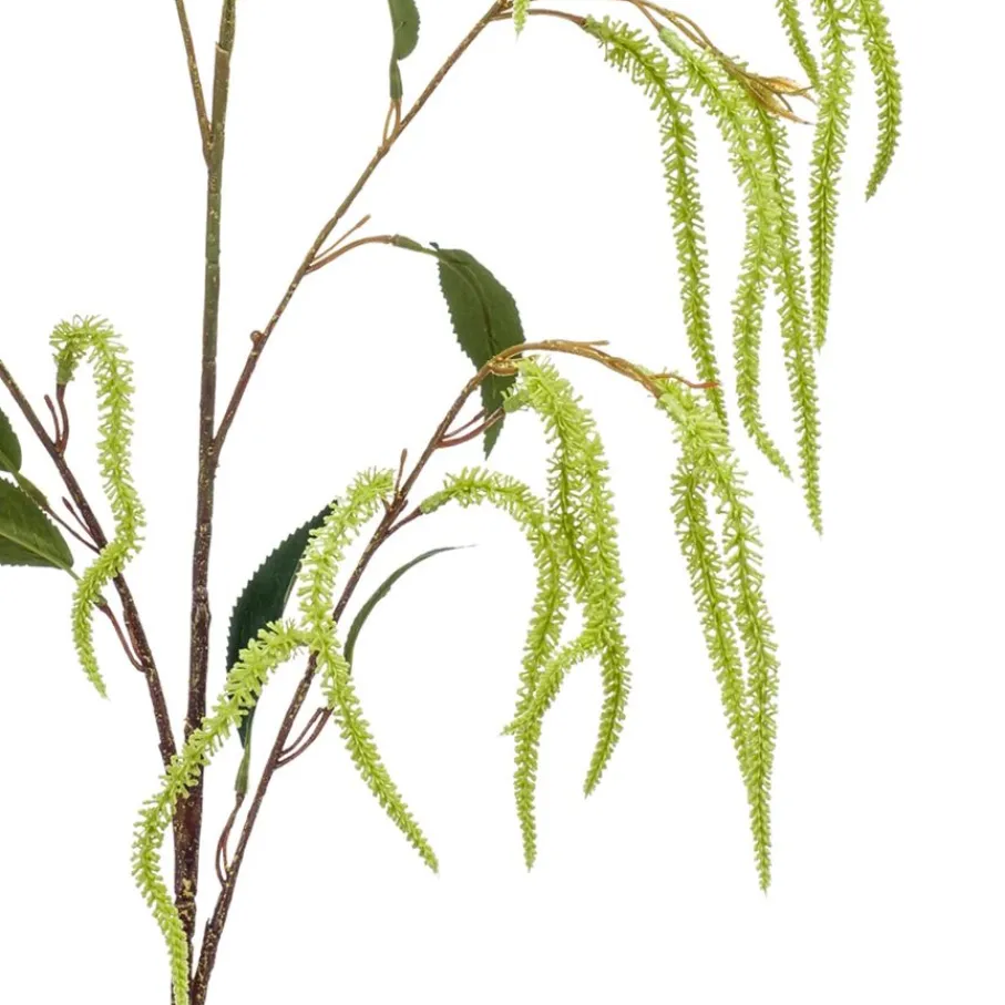 Kunstplanten & Bloemen< Kunsttak Amaranthus Groen - 107 cm