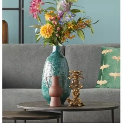 Kunstplanten & Bloemen< Kunsttak Eucalyptus Groen - 93 cm