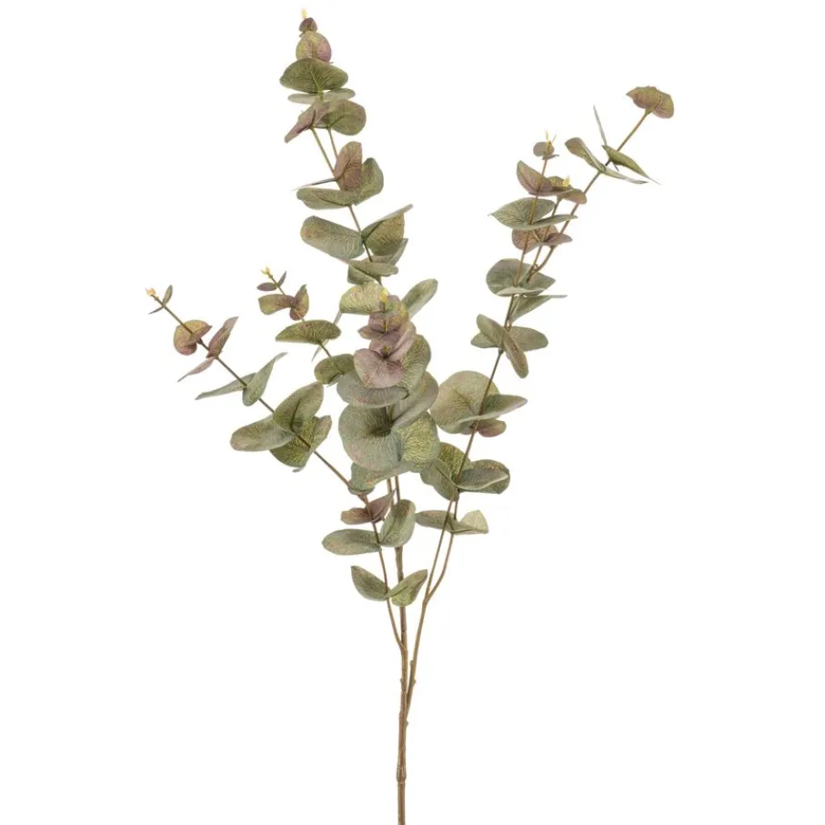 Kunstplanten & Bloemen< Kunsttak Eucalyptus Groen - 97 cm