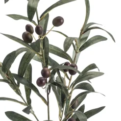 Kunstplanten & Bloemen< Kunsttak Olive Groen - 75 cm