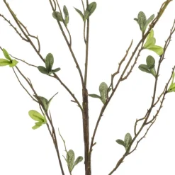 Kunstplanten & Bloemen< Kunsttak Salix Groen - 90 cm